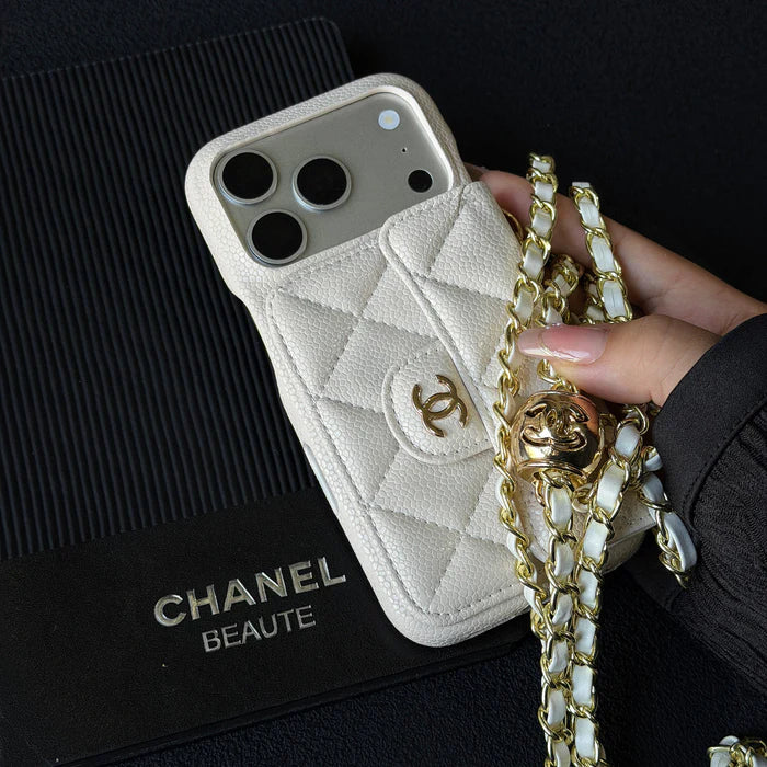 Chanel Phone Case Bag with Straps for iPhone 17/16 Pro / Max