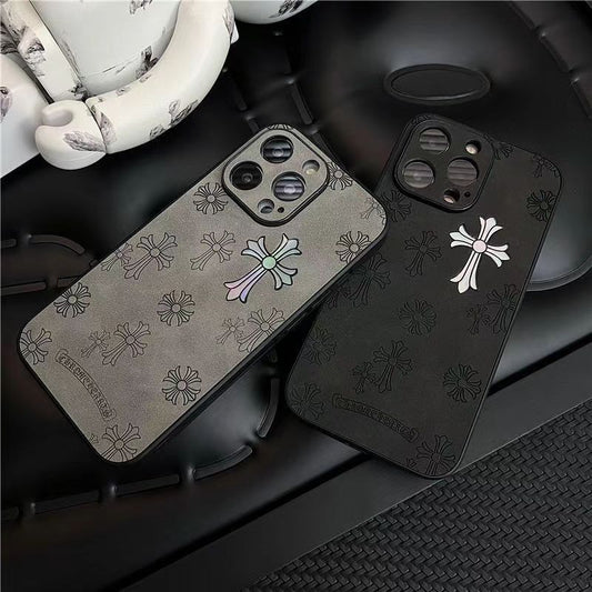 🖤 VZ Chrome Hearts Case for iPhone 17/16/15 Pro/Max