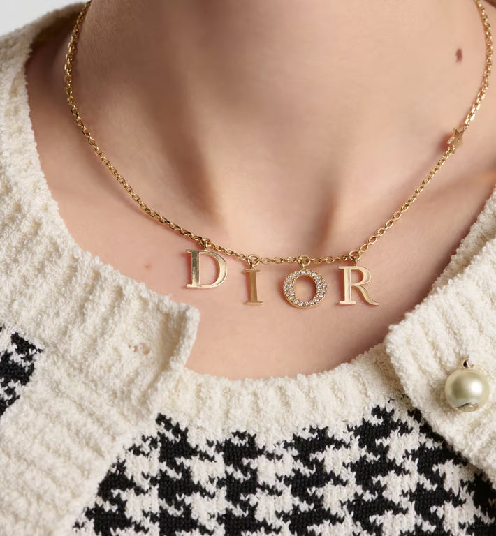 Dior CD O Women Silver/Gold Necklace